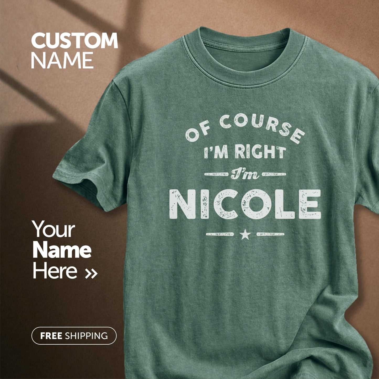 Customize This Design With Your Name!