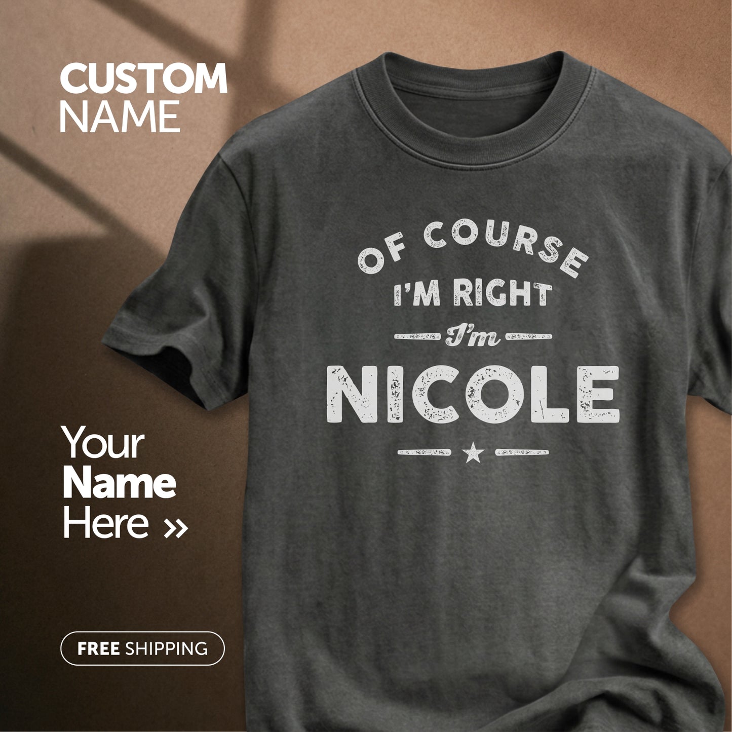 Customize This Design With Your Name!