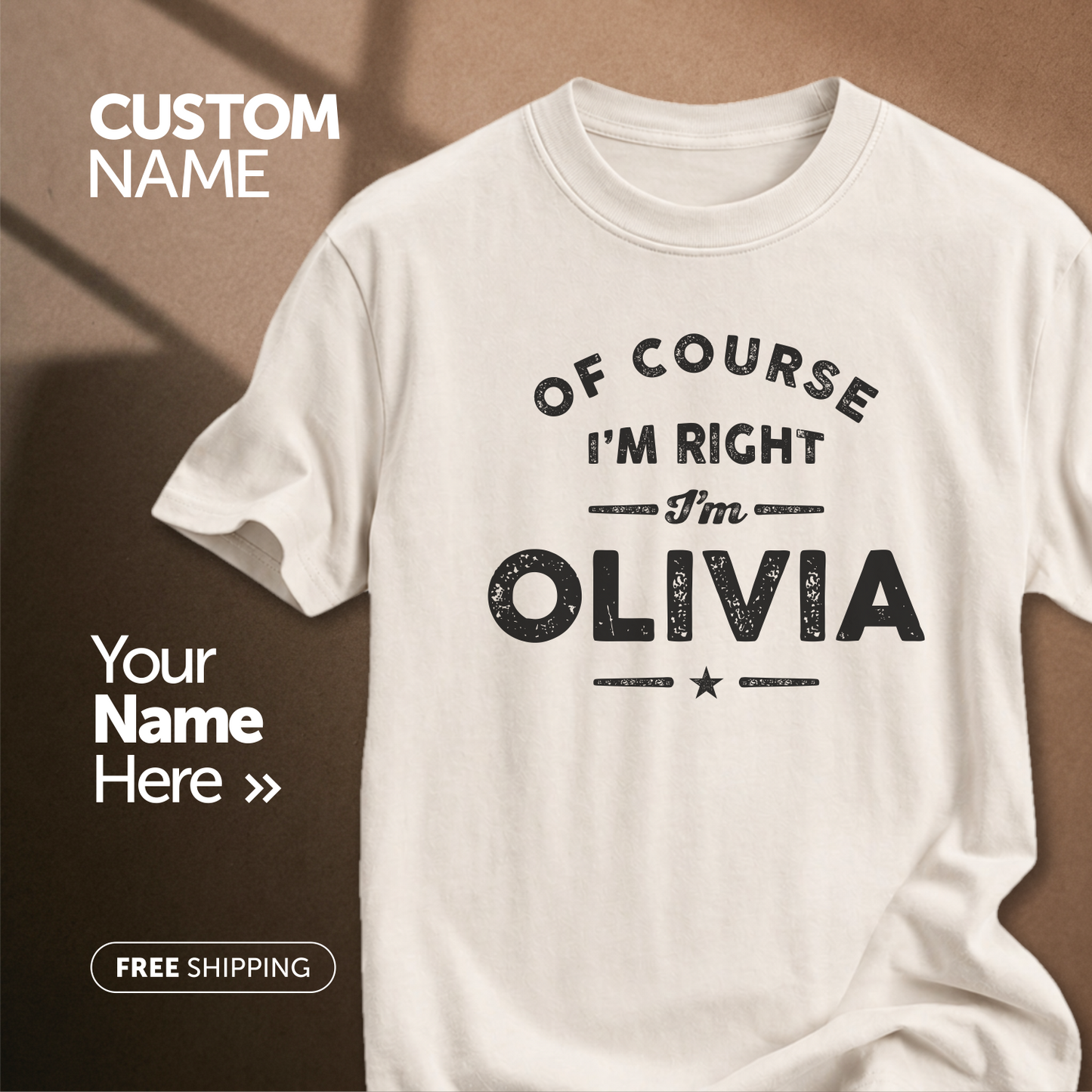 Customize This Design With Your Name!