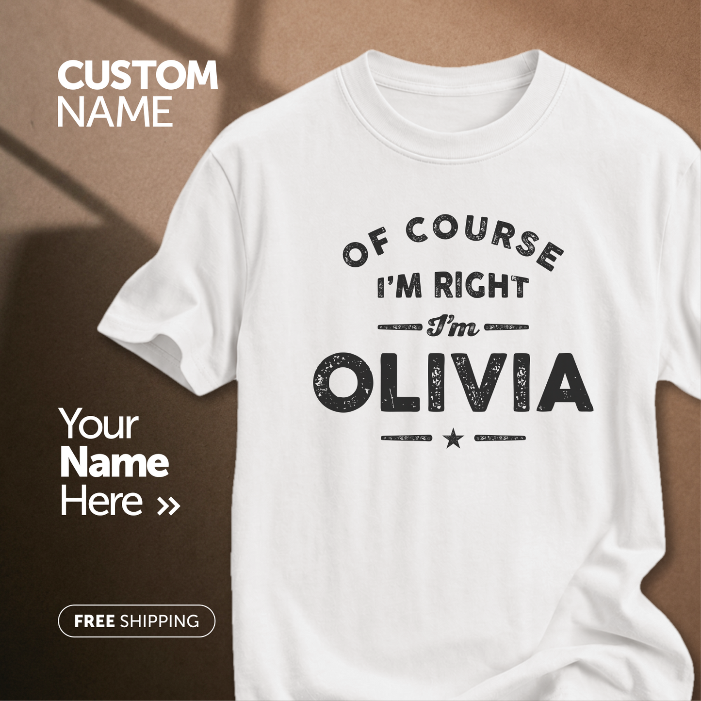 Customize This Design With Your Name!