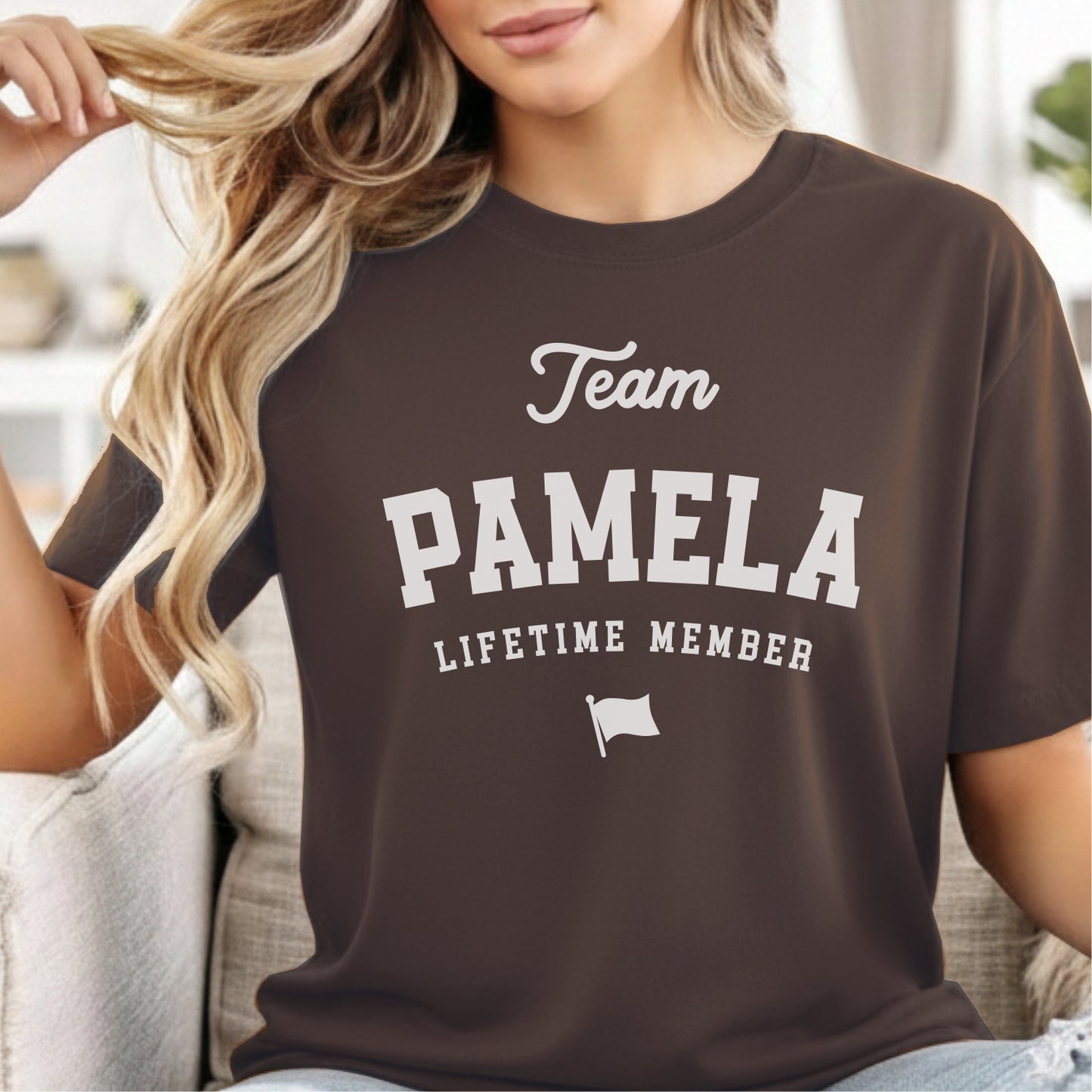 Custom Name - Team Pamela Lifetime Member unisex classic tee
