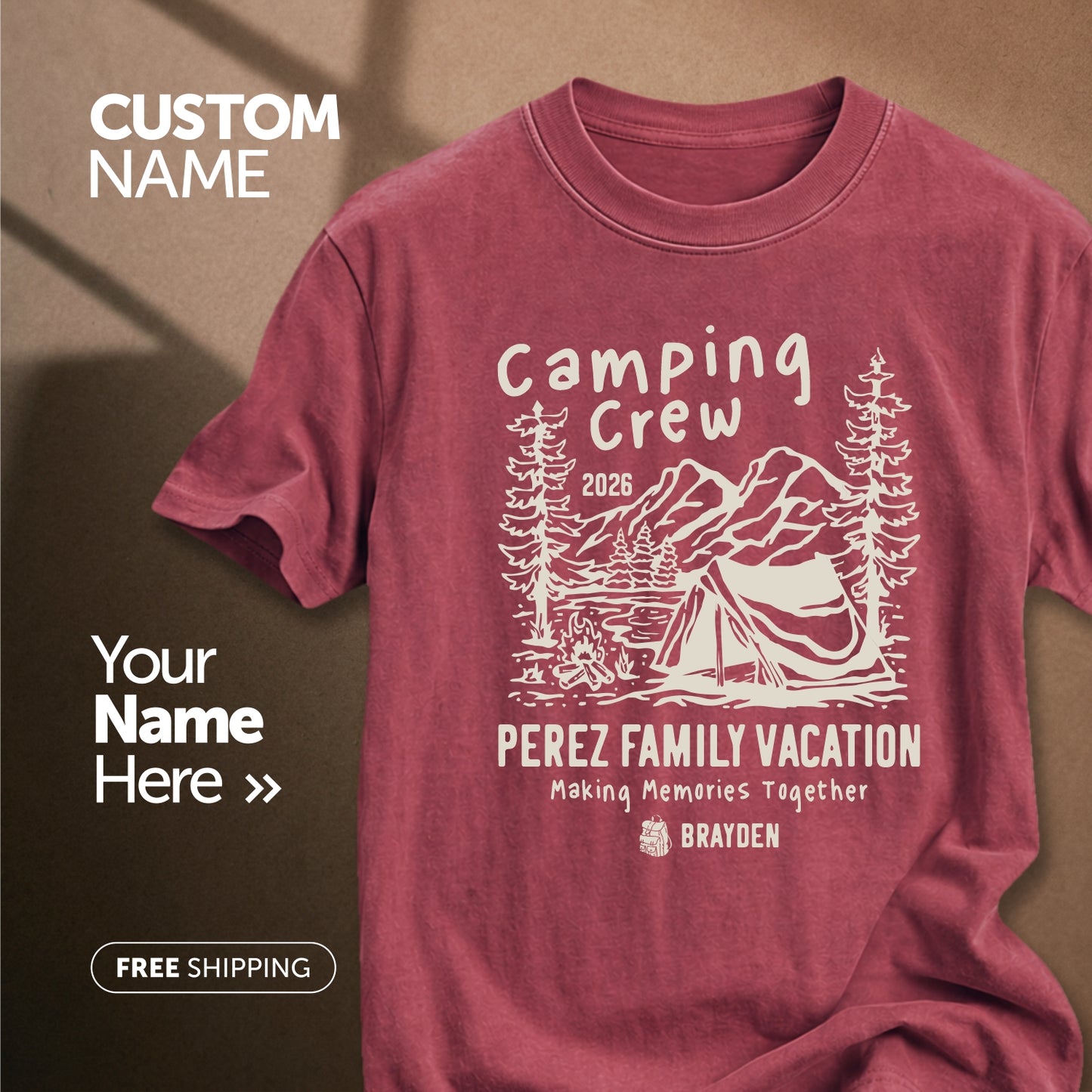 Perez Family Vacation - Customize This Design