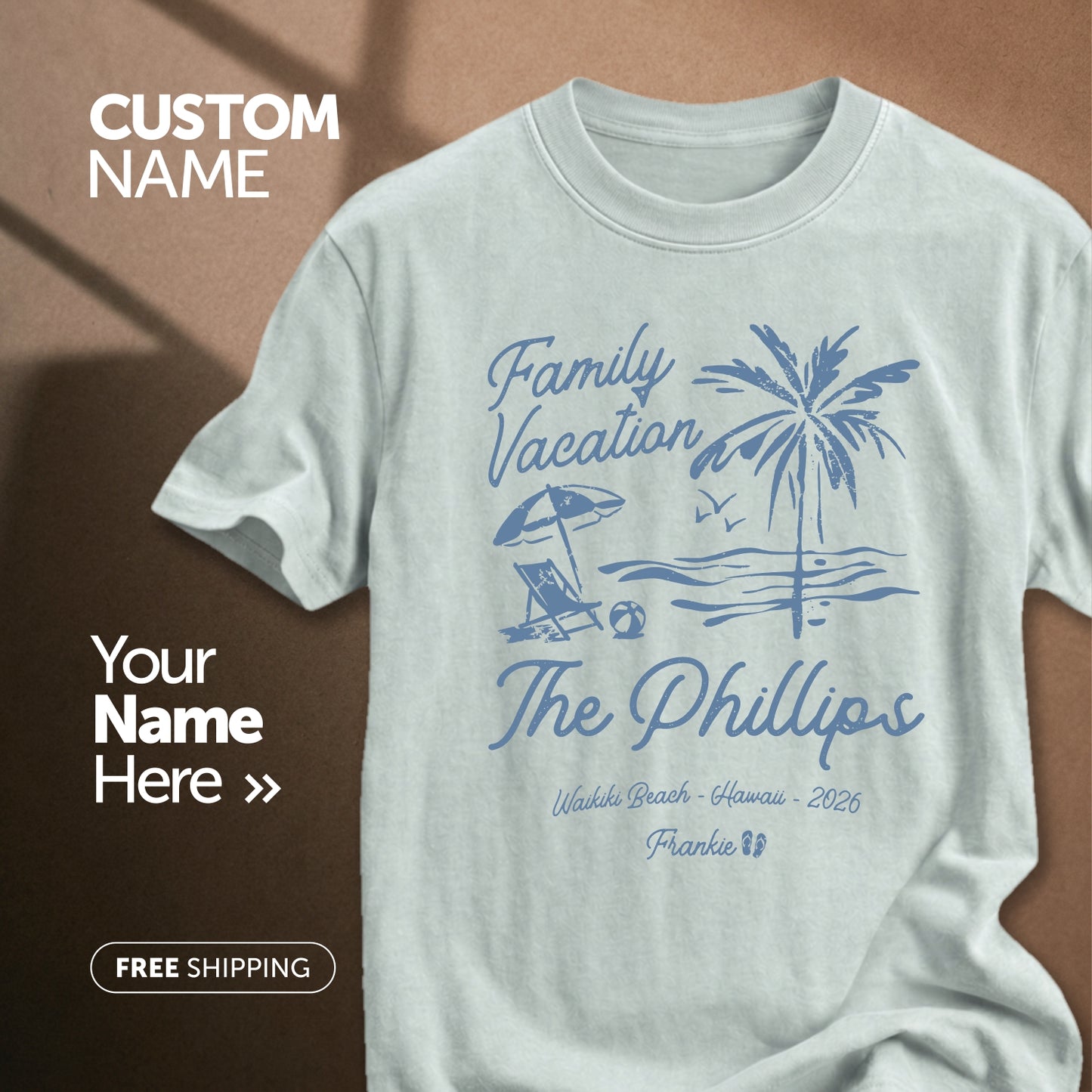 The Phillips Family Vacation - Customize This Design