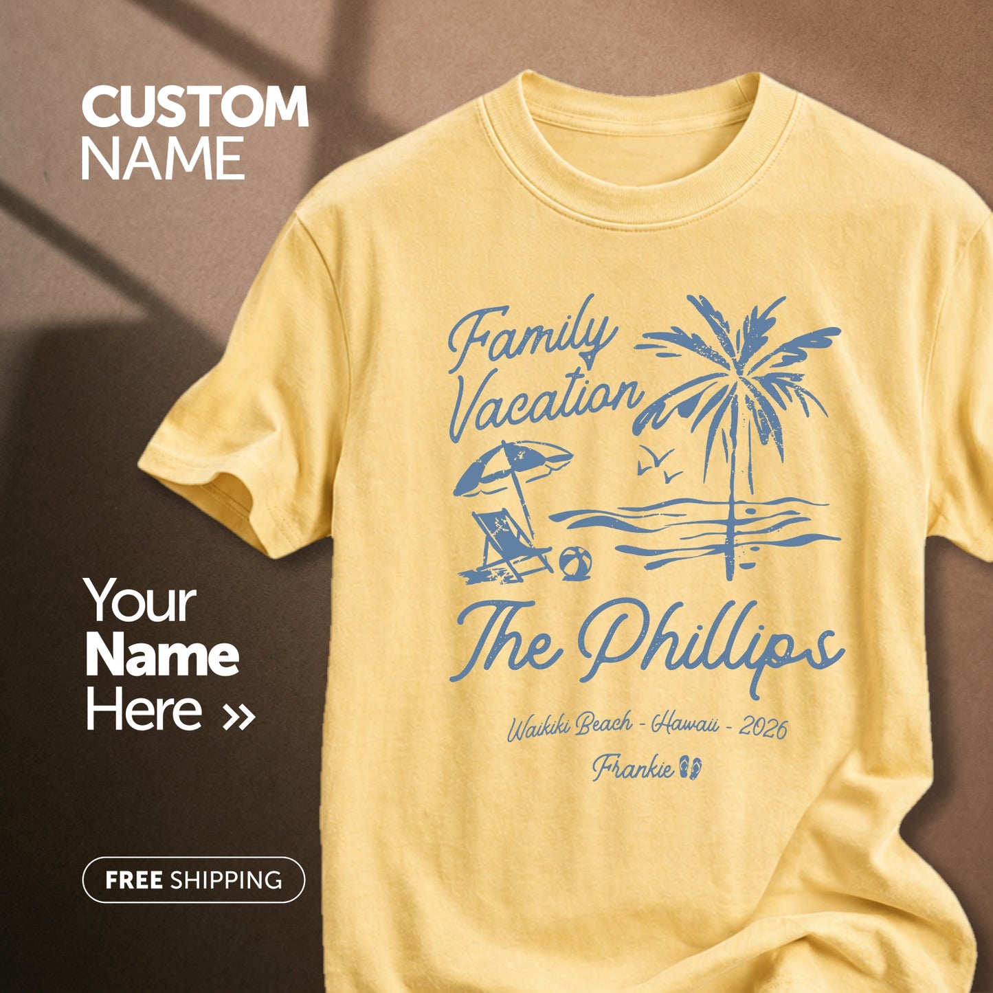 The Phillips Family Vacation - Customize This Design