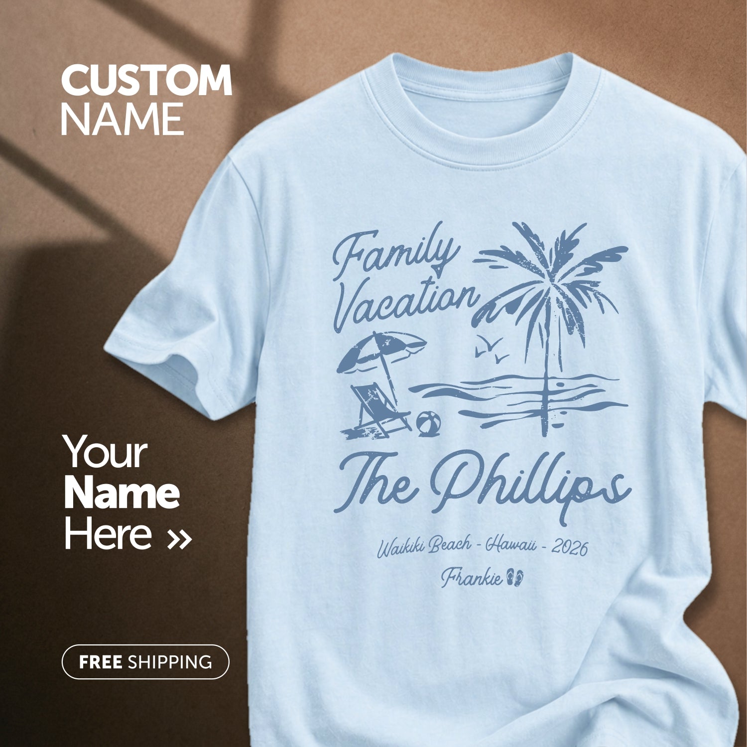 The Phillips Family Vacation - Customize This Design