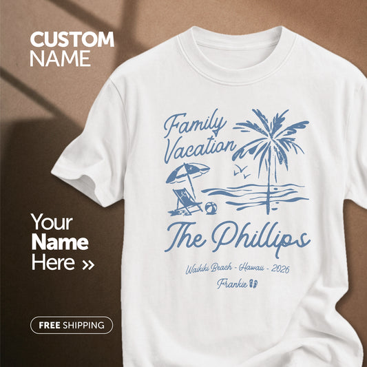 The Phillips Family Vacation - Customize This Design