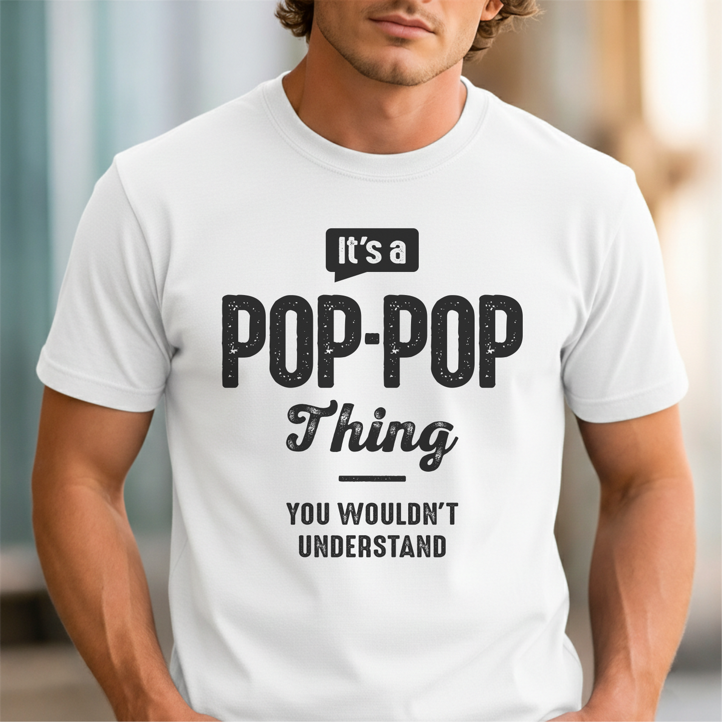 Custom Name - It’s a Pop-Pop Thing unisex classic tee