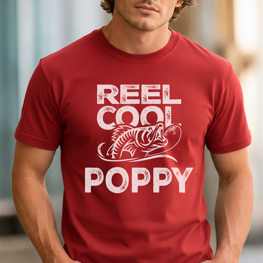 Custom Name - Reef Cool Poppy unisex classic tee