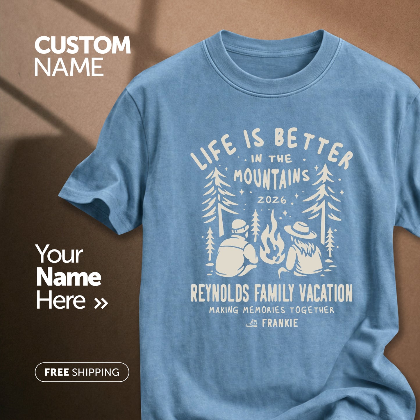 Reynolds Family Vacation | Custom Design T-Shirt