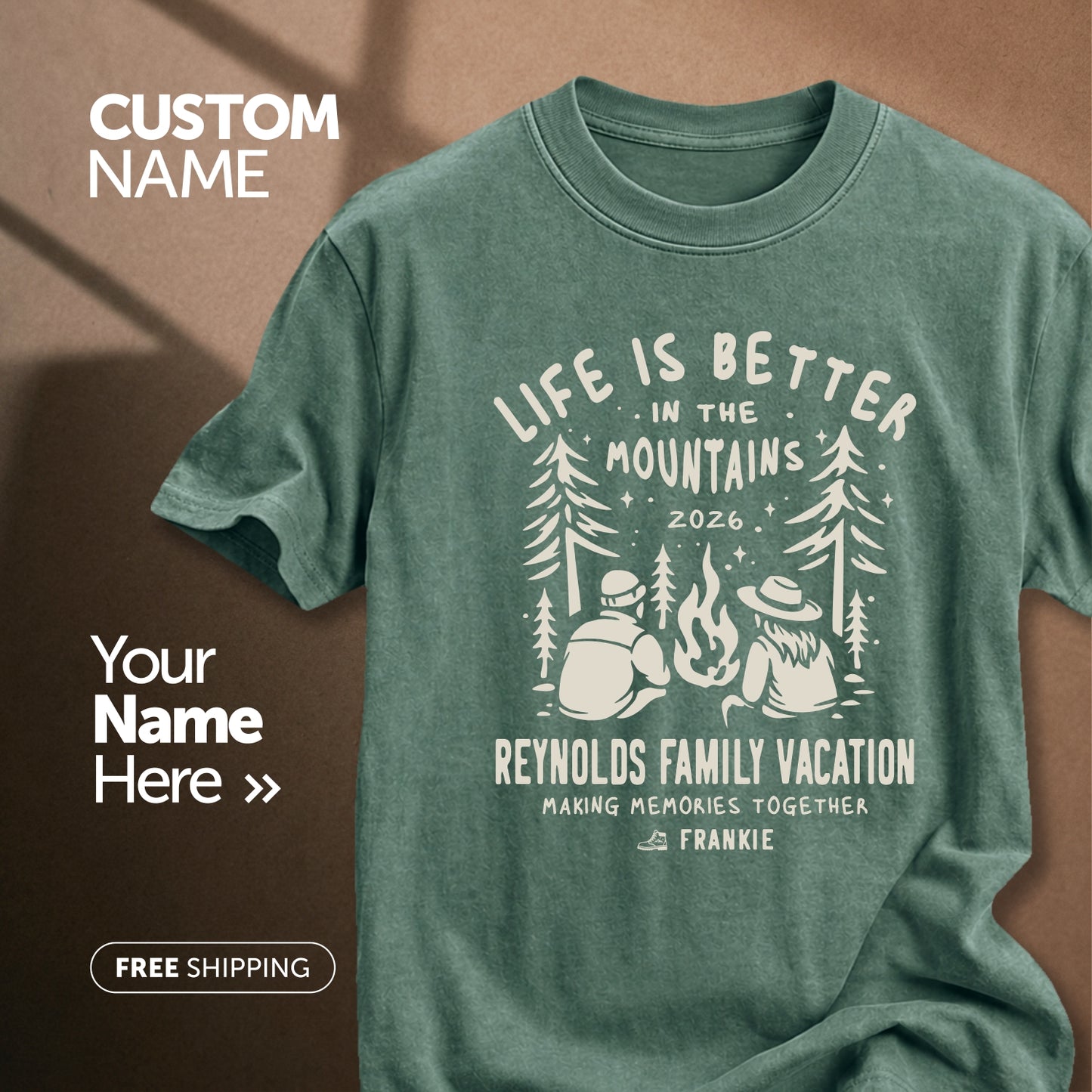 Reynolds Family Vacation | Custom Design T-Shirt