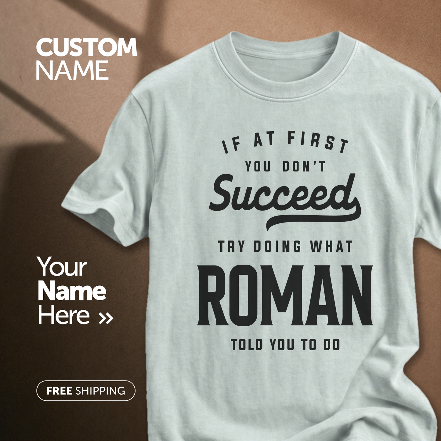 Customize This Design With Your Name!