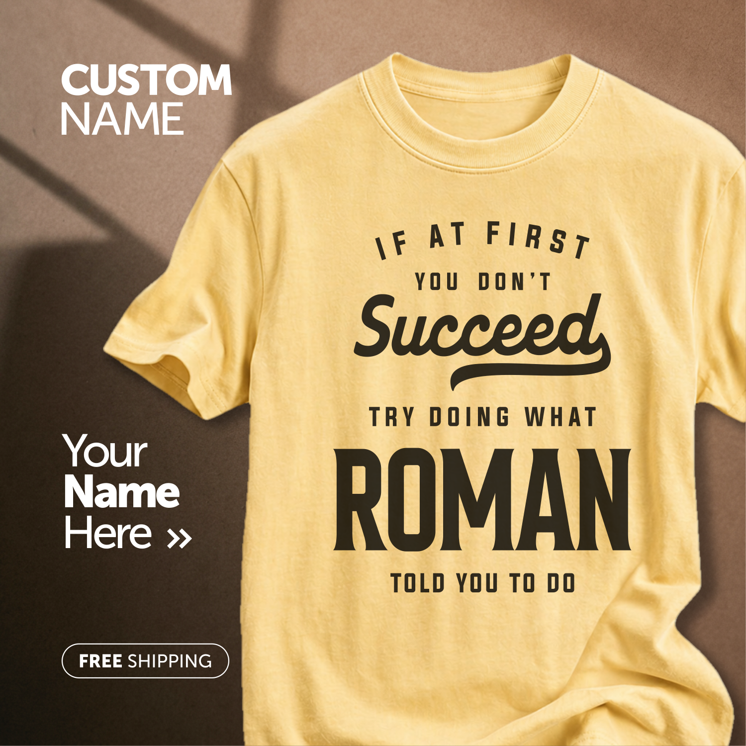 Customize This Design With Your Name!