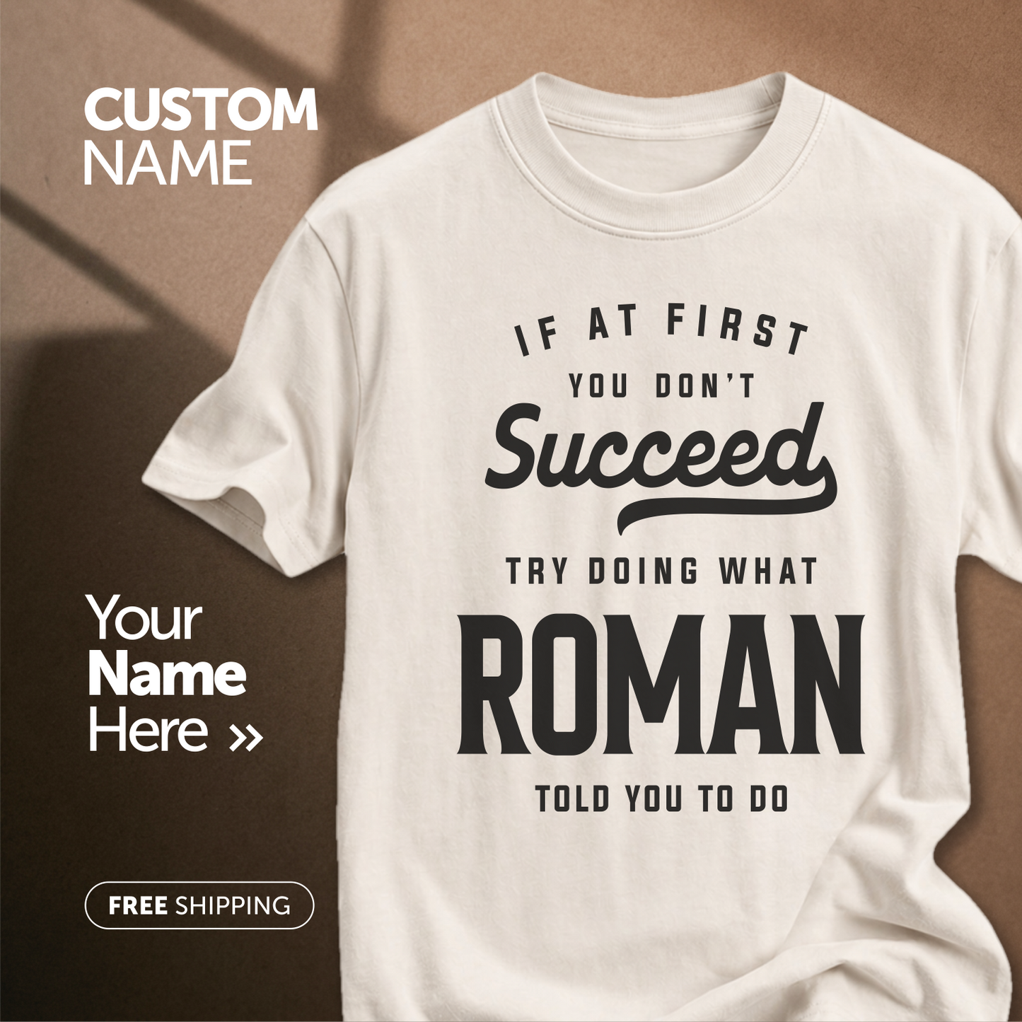 Customize This Design With Your Name!