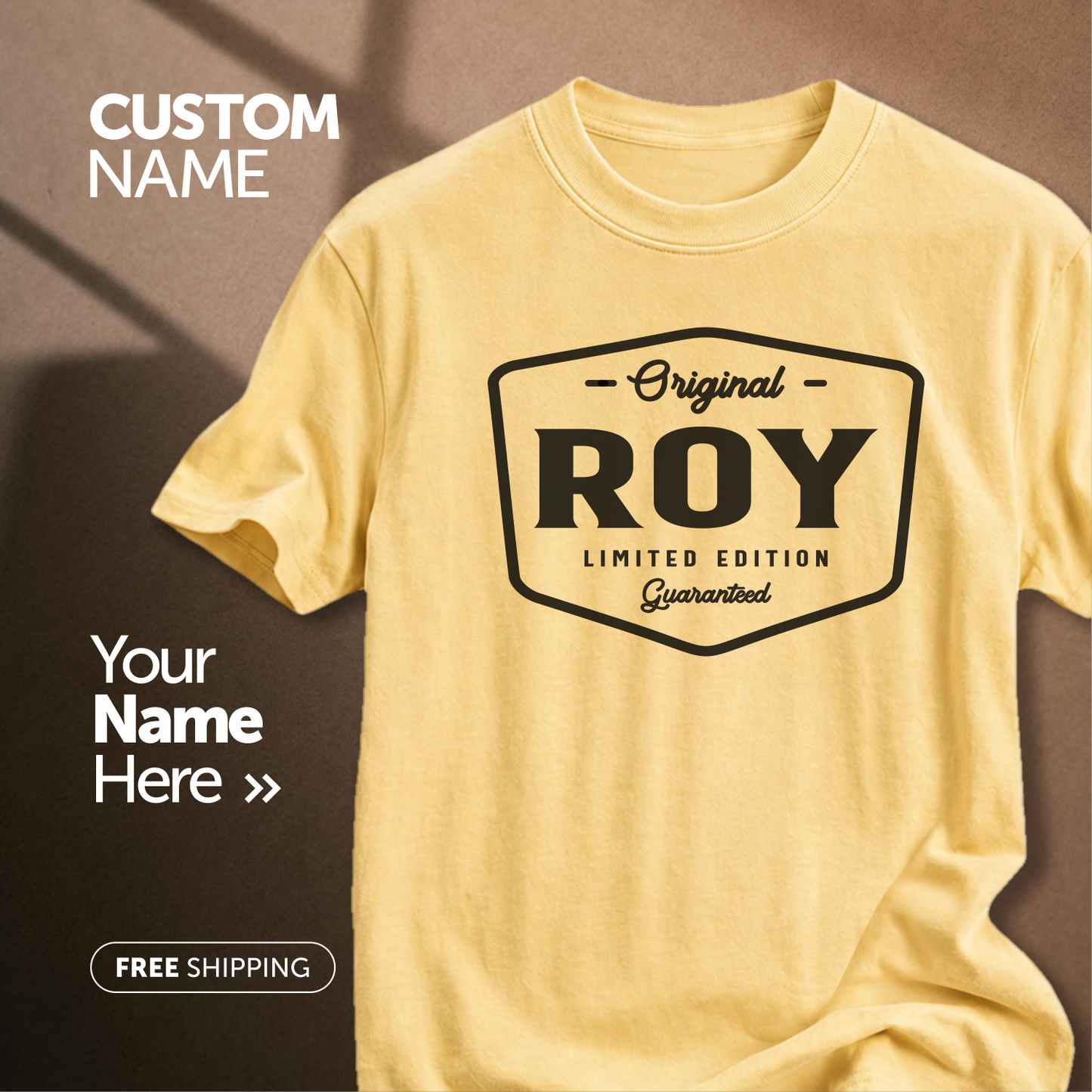 Roy Original | Custom Name T-Shirt