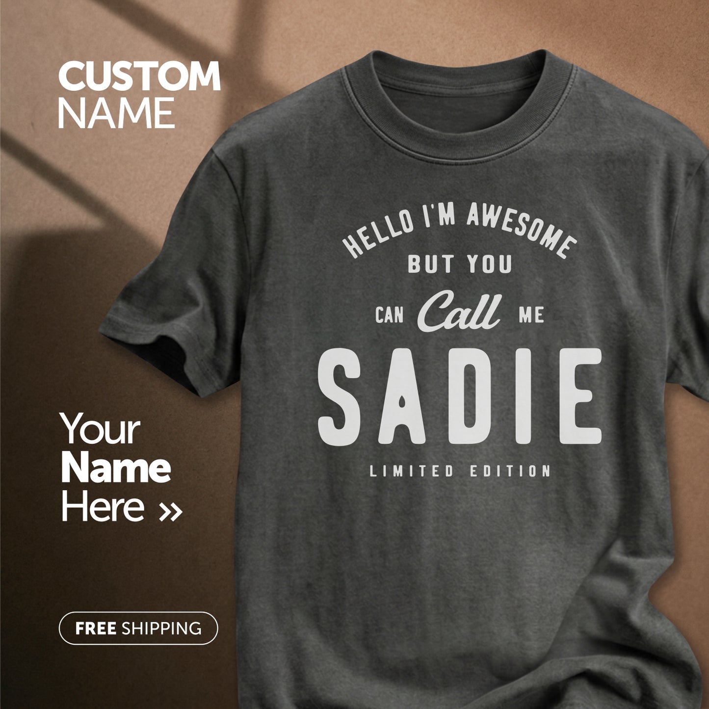 Customize This Design With Your Name!