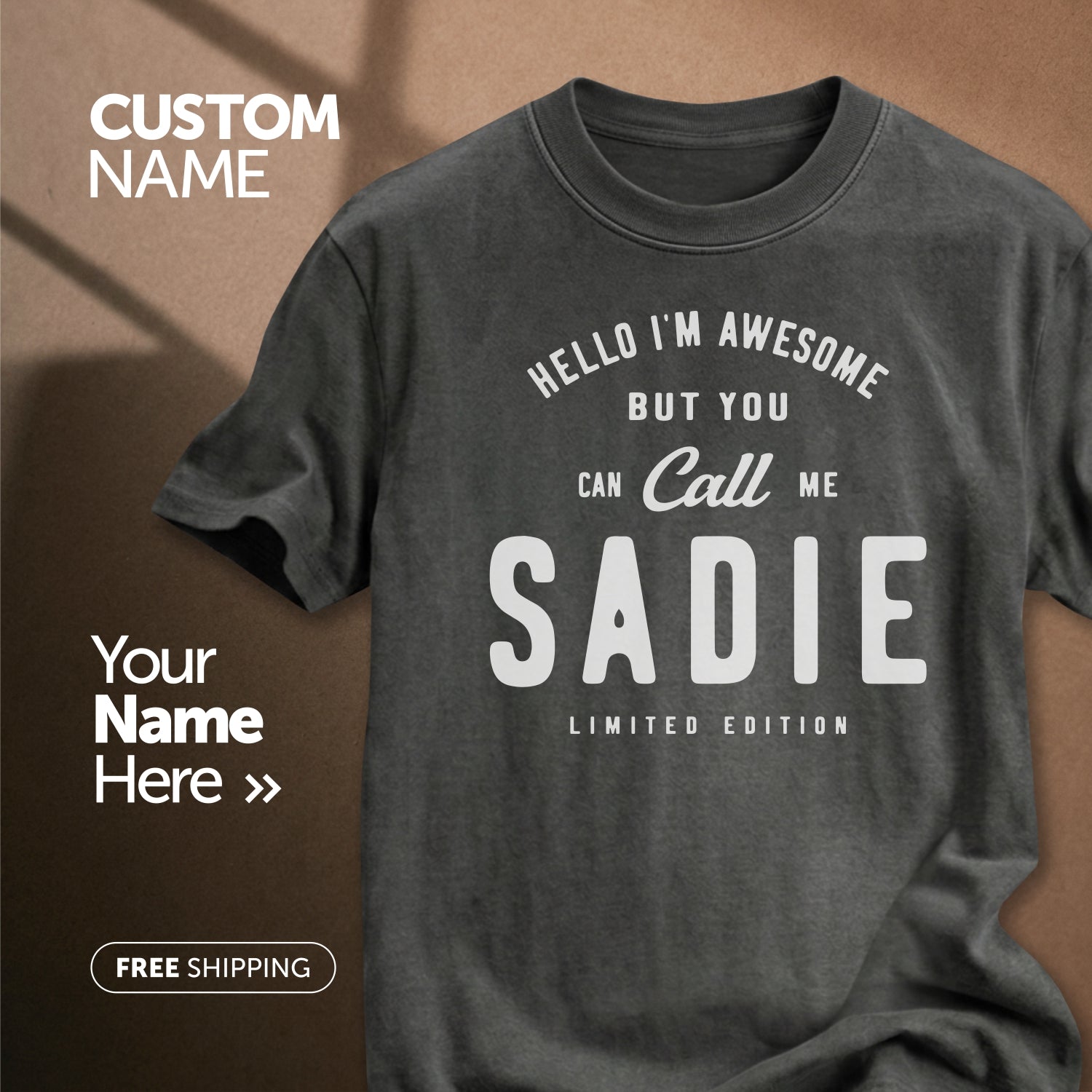 Customize This Design With Your Name!