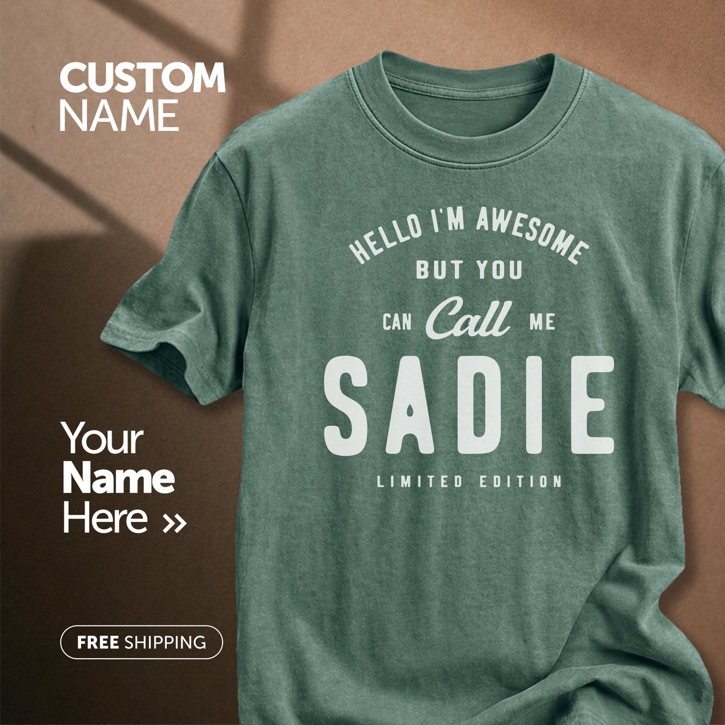 Customize This Design With Your Name!