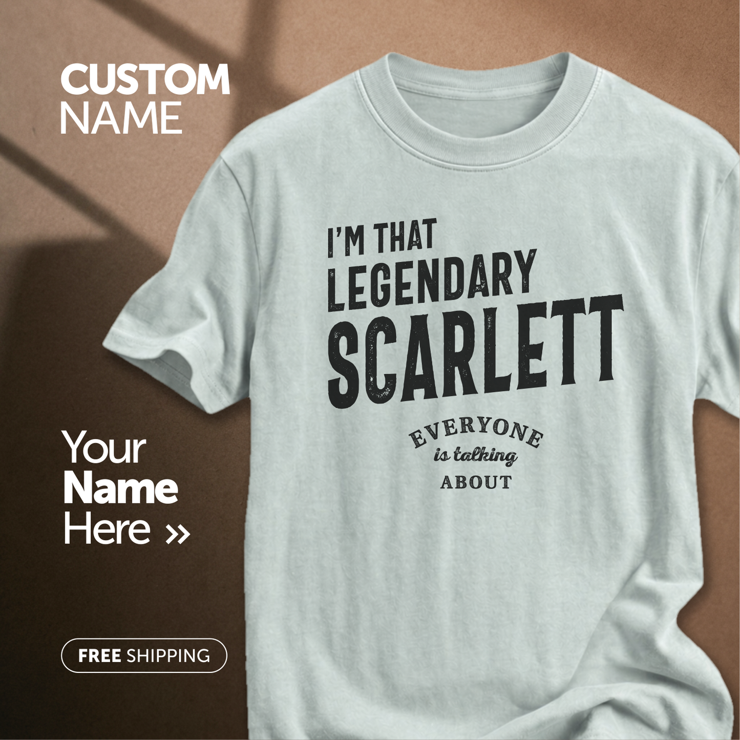 Customize This Design With Your Name!