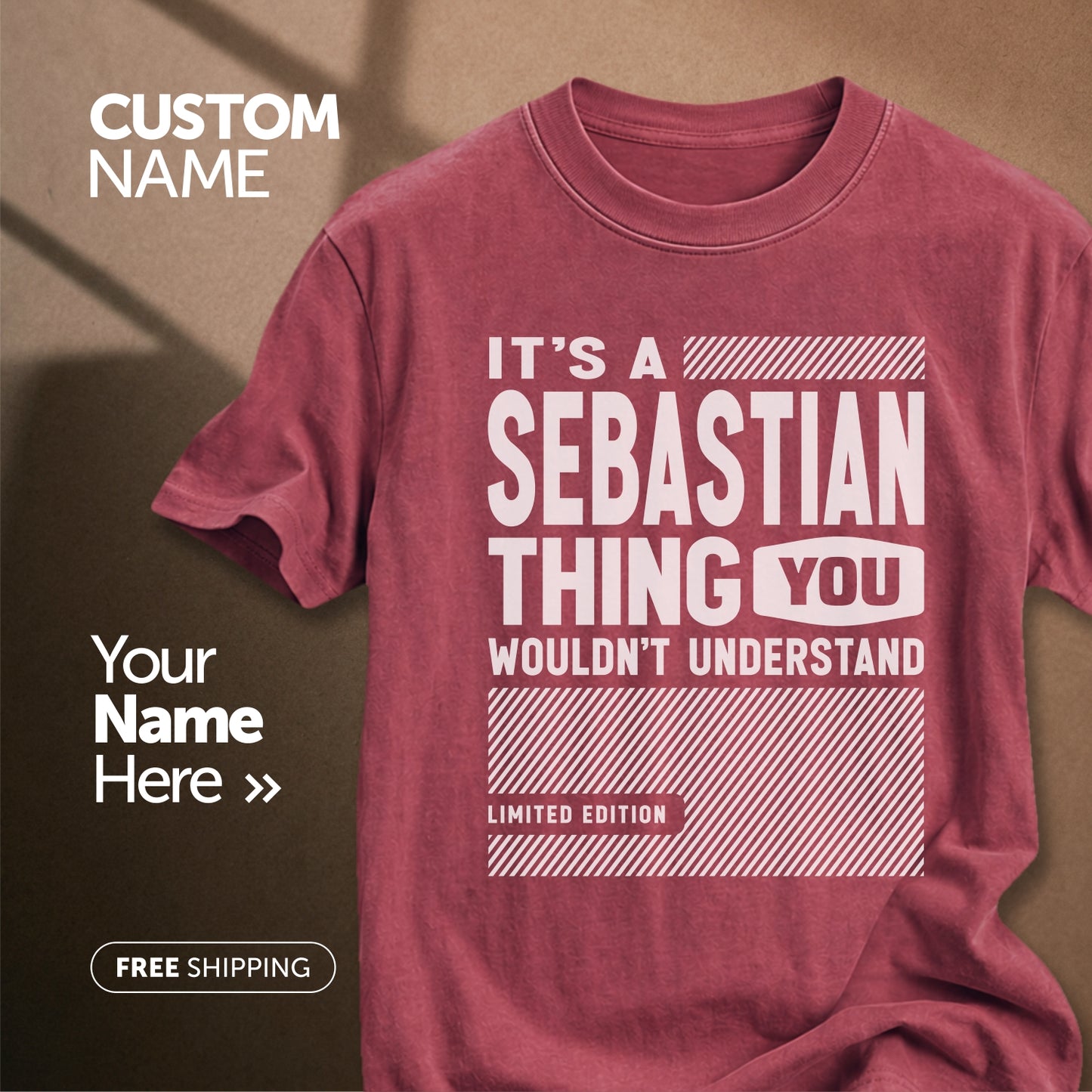 It's a Sebastian Thing | Custom Name T-Shirt