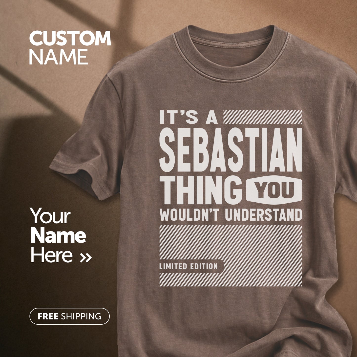 It's a Sebastian Thing | Custom Name T-Shirt