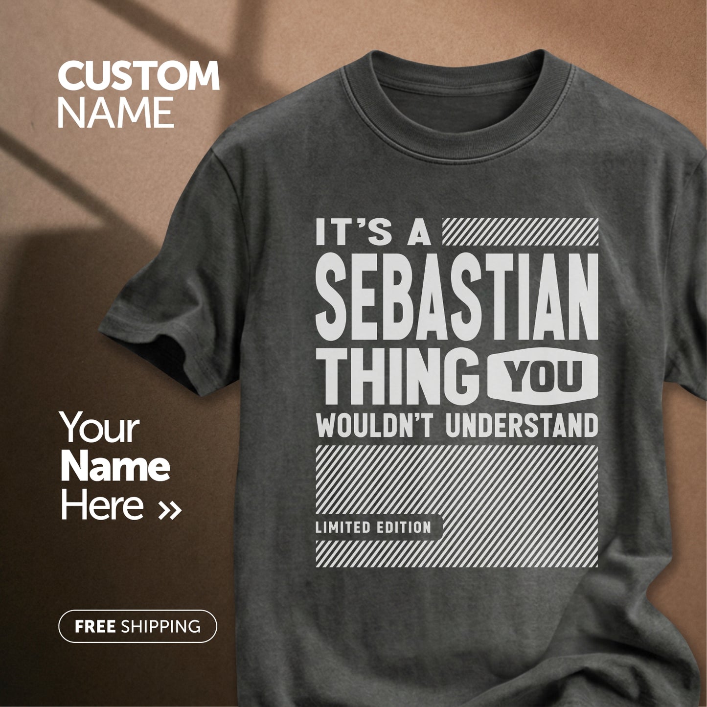 It's a Sebastian Thing | Custom Name T-Shirt