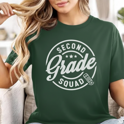 Custom Grade - Second Grade Squad unisex classic tee