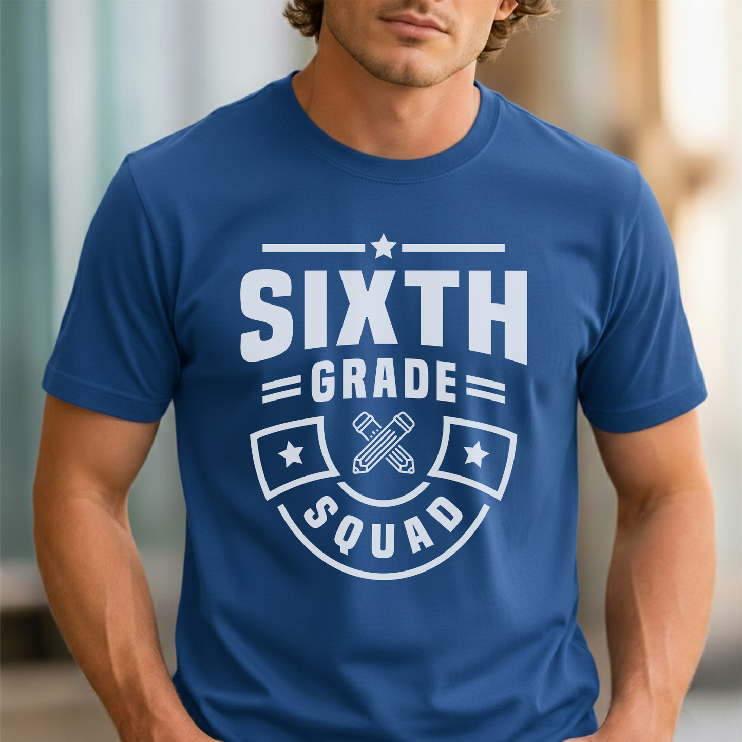 Custom Grade - Sixth Grade Squad unisex classic tee