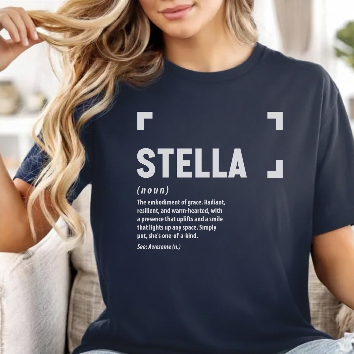 Custom Name - Stella Definition unisex classic tee