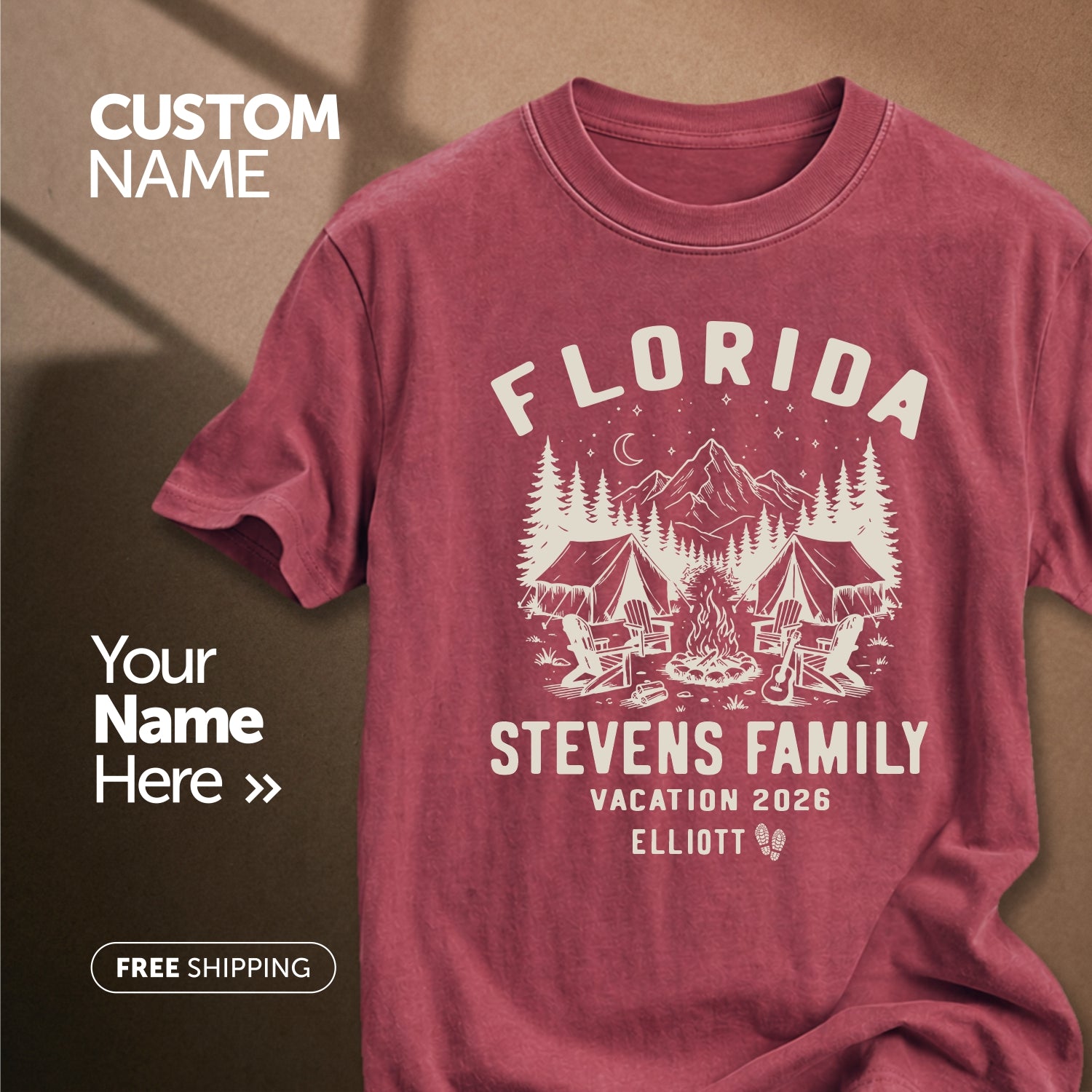 Stevens Family Vacation - Customize This Design