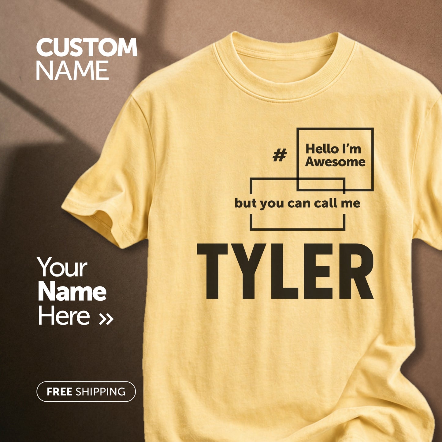 Customize This Design With Your Name!