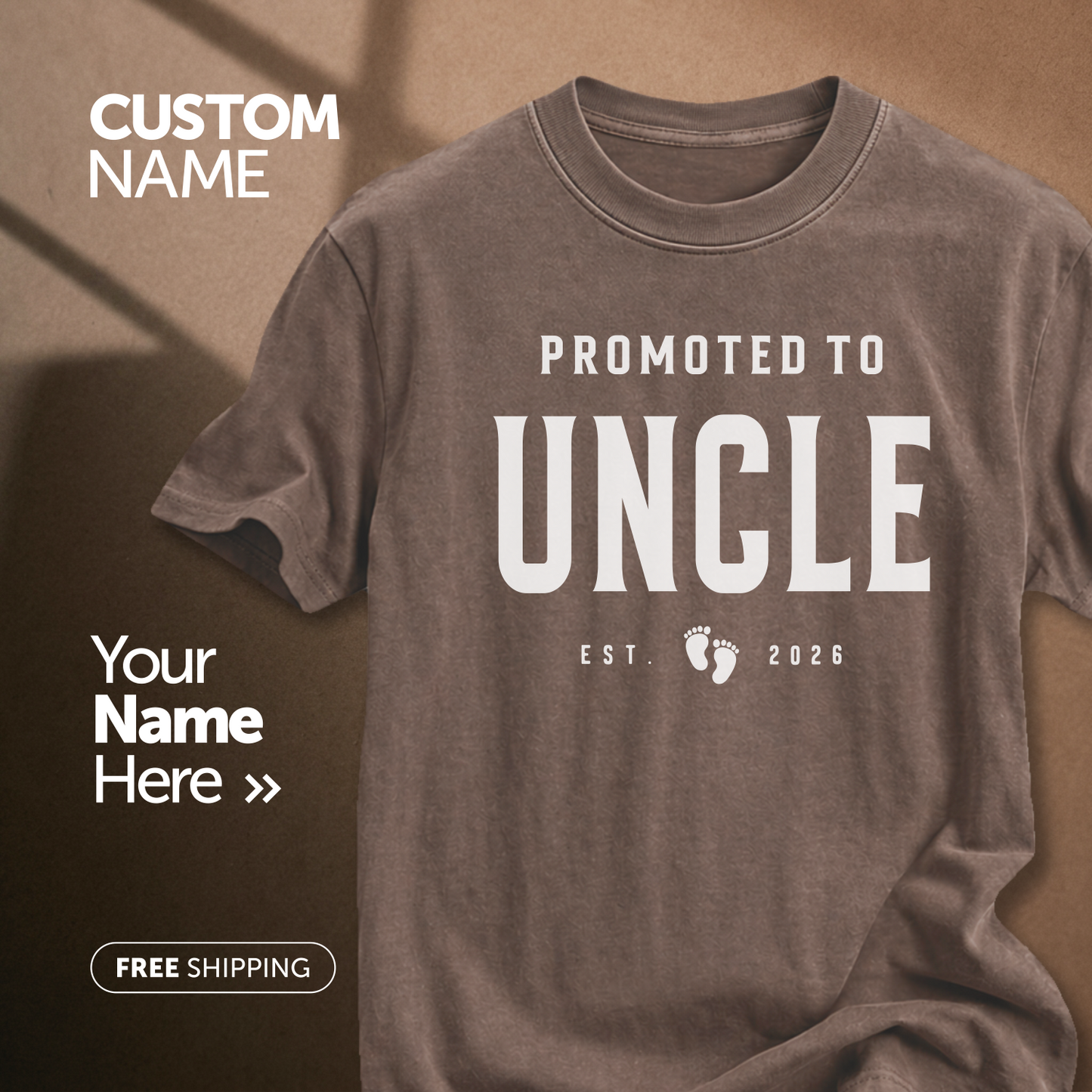 Custom Uncle T-Shirt