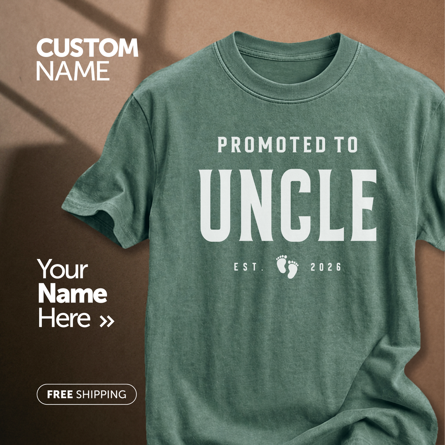 Custom Uncle T-Shirt