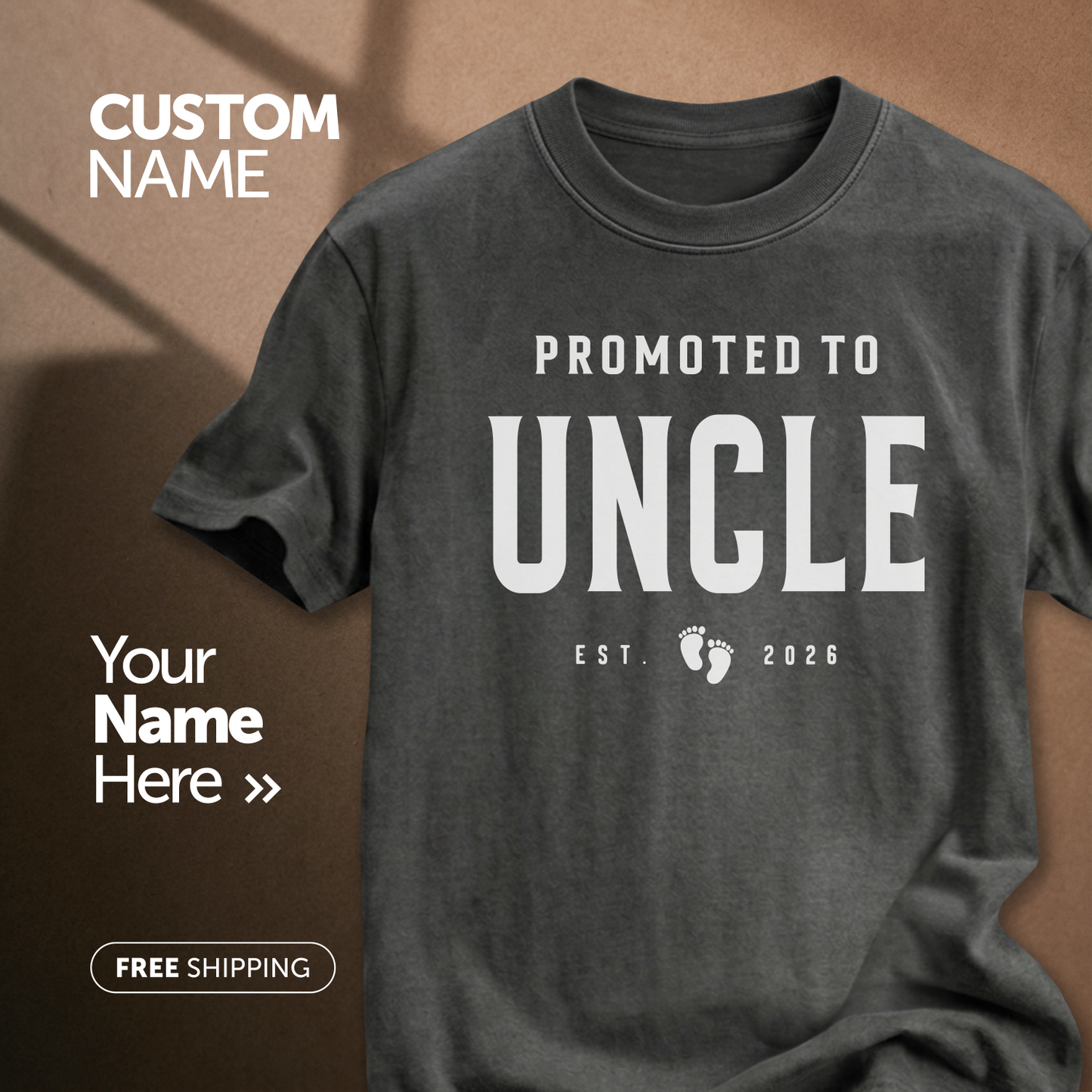 Custom Uncle T-Shirt