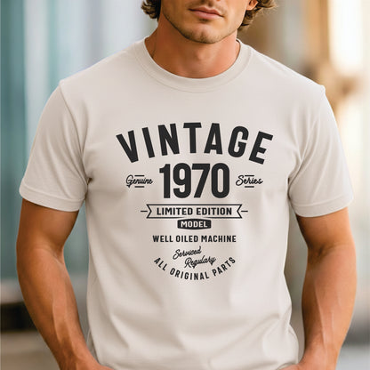 Custom Year - Vintage 1970 Limited Edition unisex classic tee