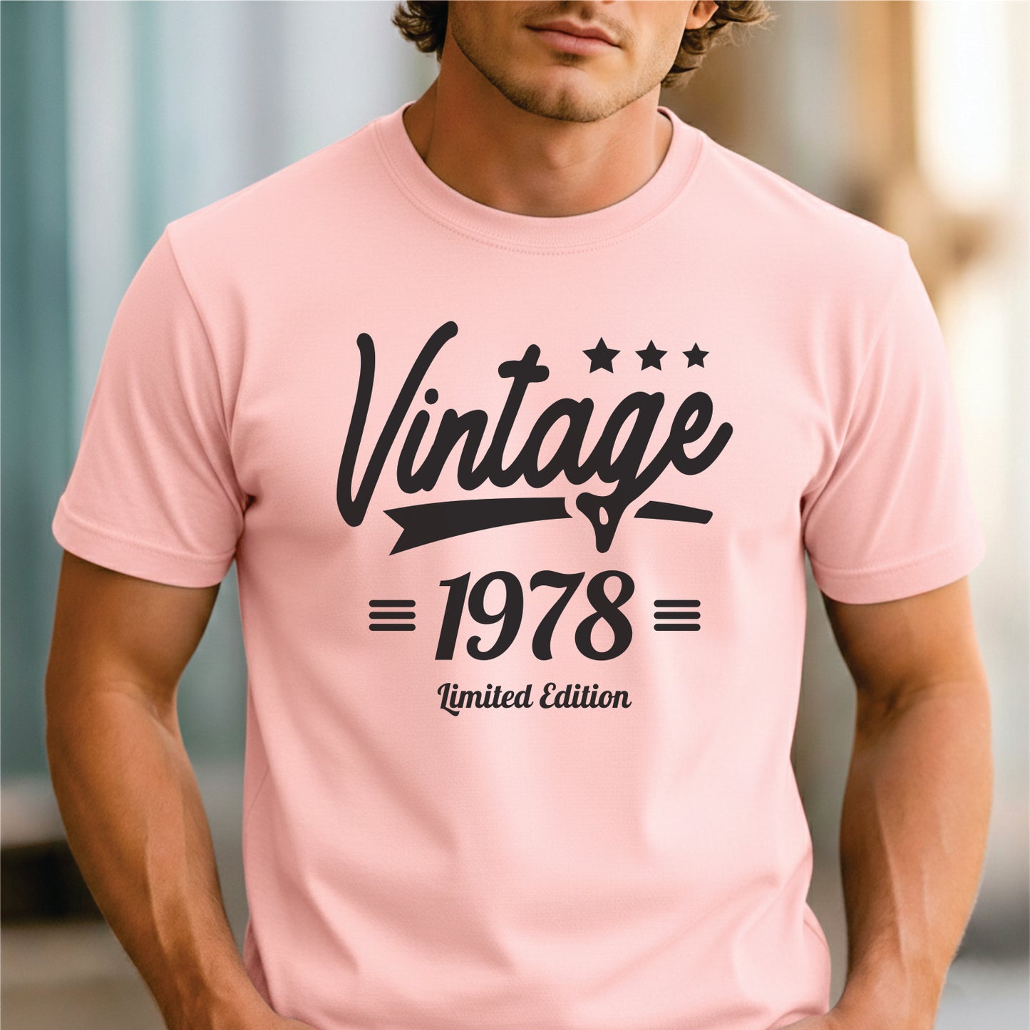 Custom Year - Vintage 1978 Limited Edition unisex classic tee
