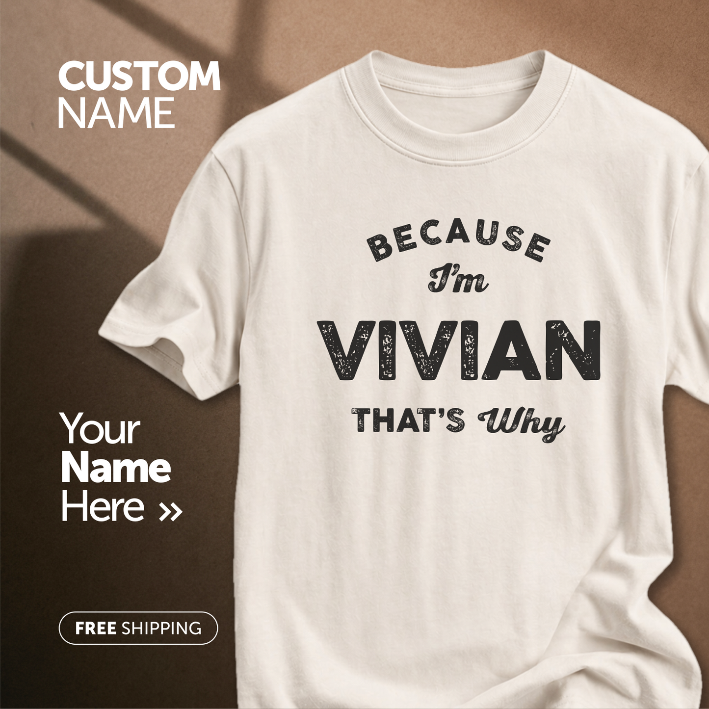 Customize This Design With Your Name!