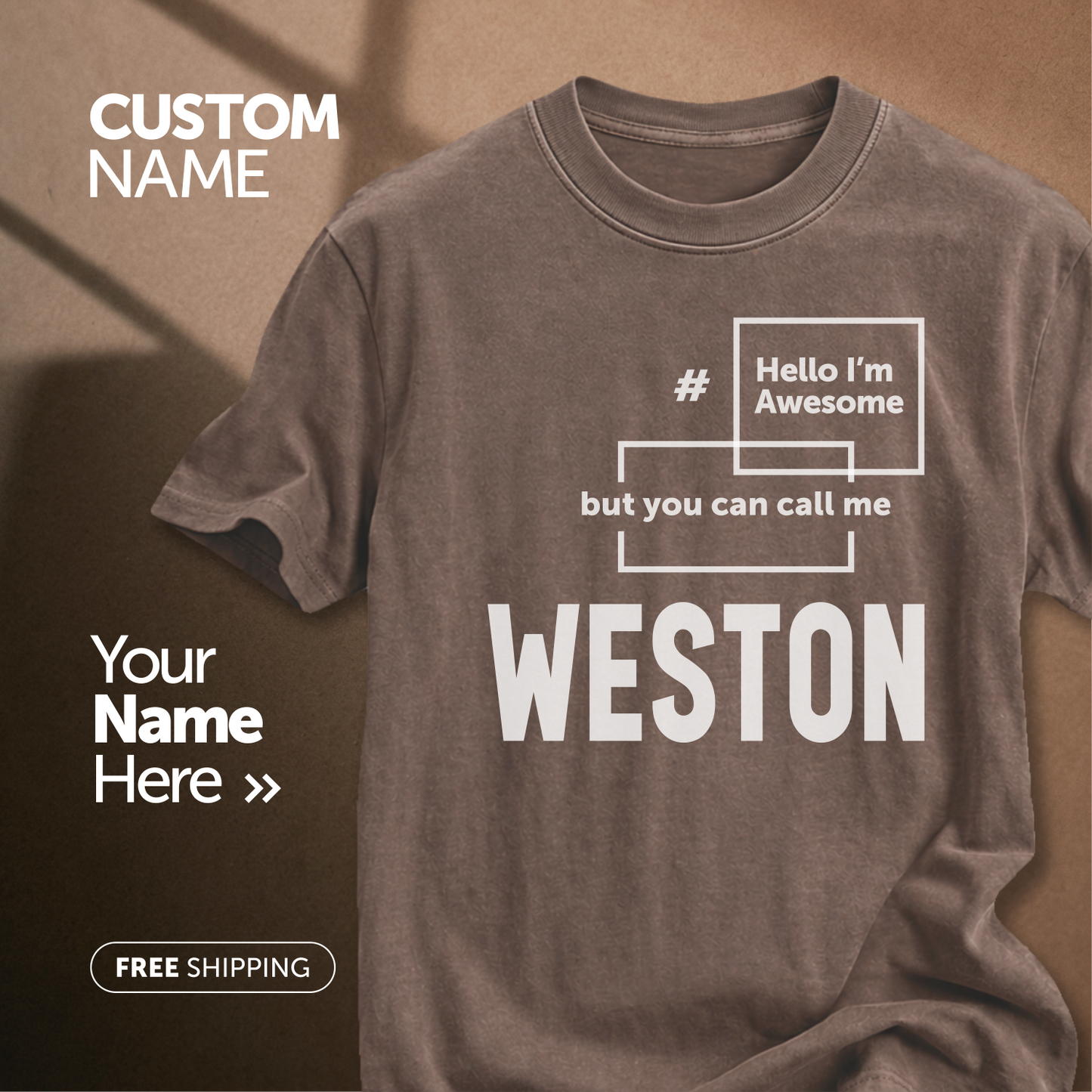 Customize This Design With Your Name!