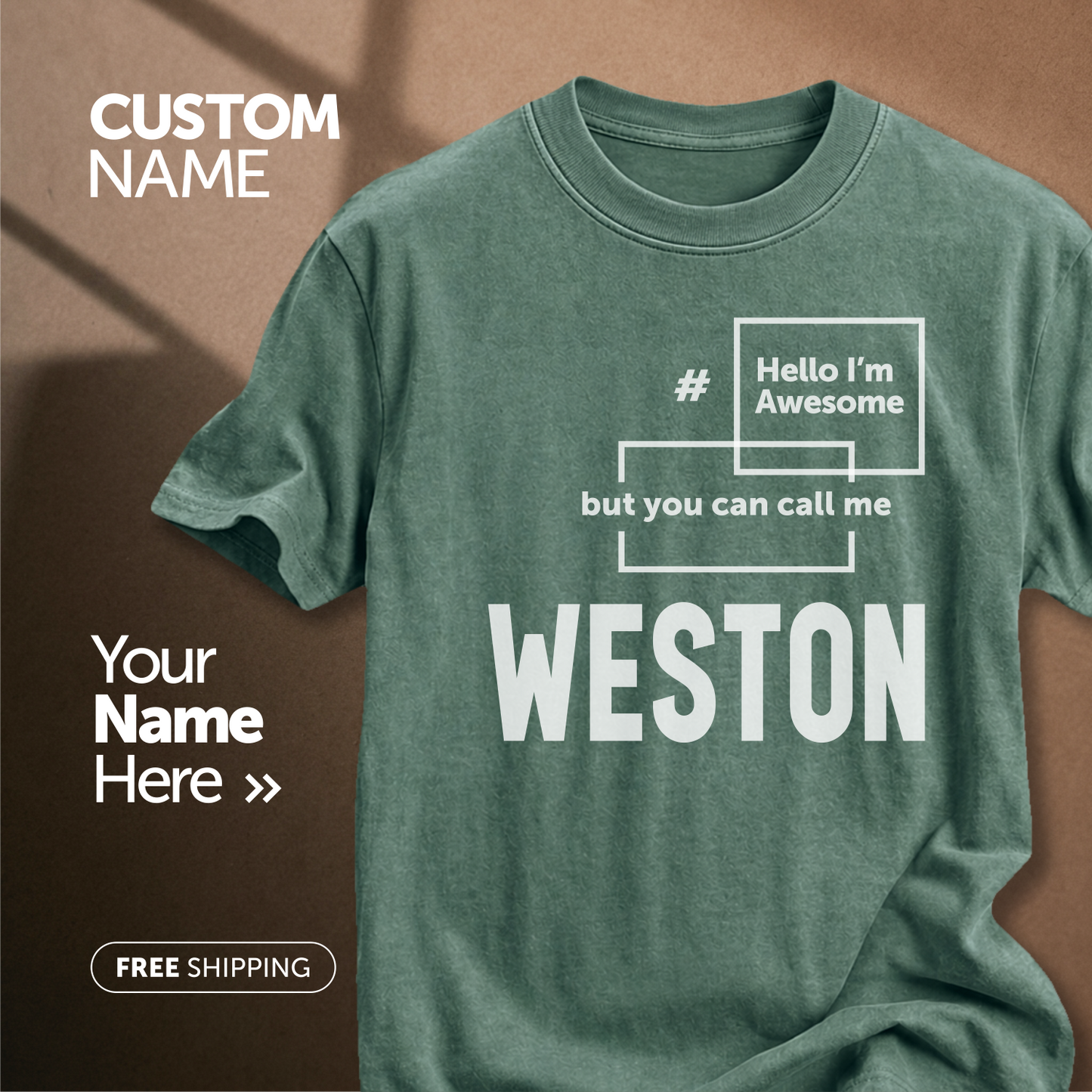 Customize This Design With Your Name!