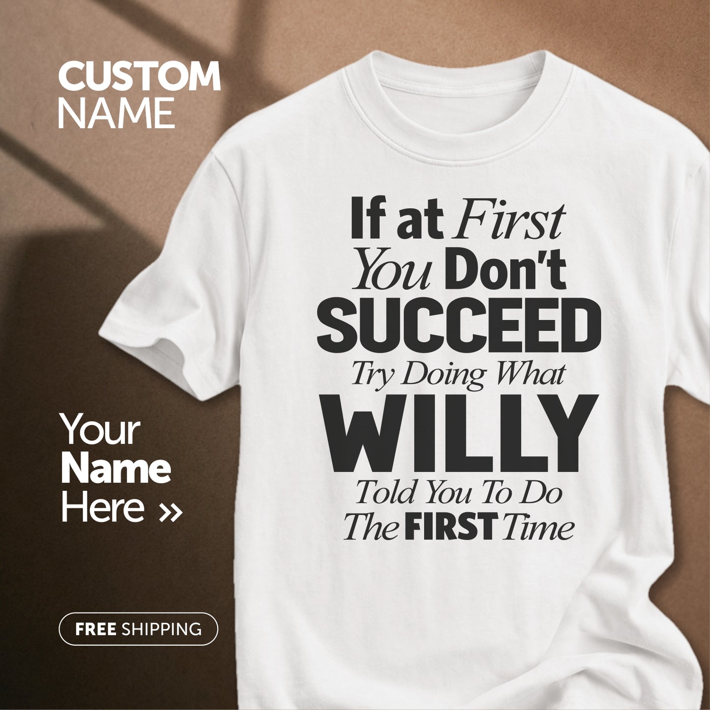 Customize This Design With Your Name!