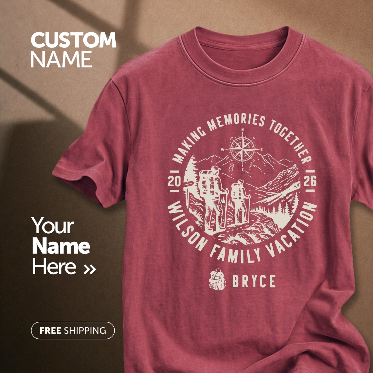 Wilson Family Vacation - Customize This Design